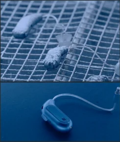 Audífono resistente al agua y al polvo